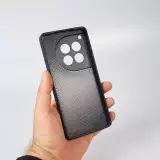 OnePlus 12 Case Hülle - Silikon schwarz Winter 22 ski lift