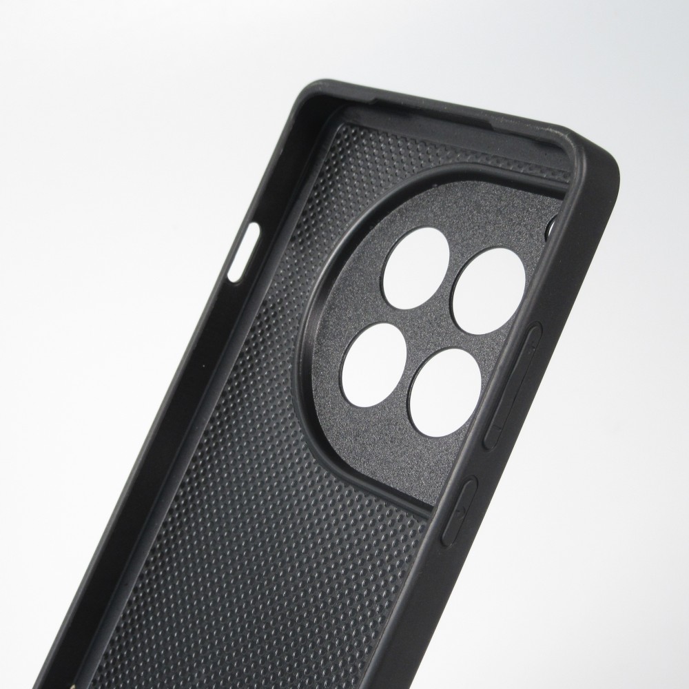 OnePlus 12 Case Hülle - Silikon schwarz Winter 22 Northern Lights
