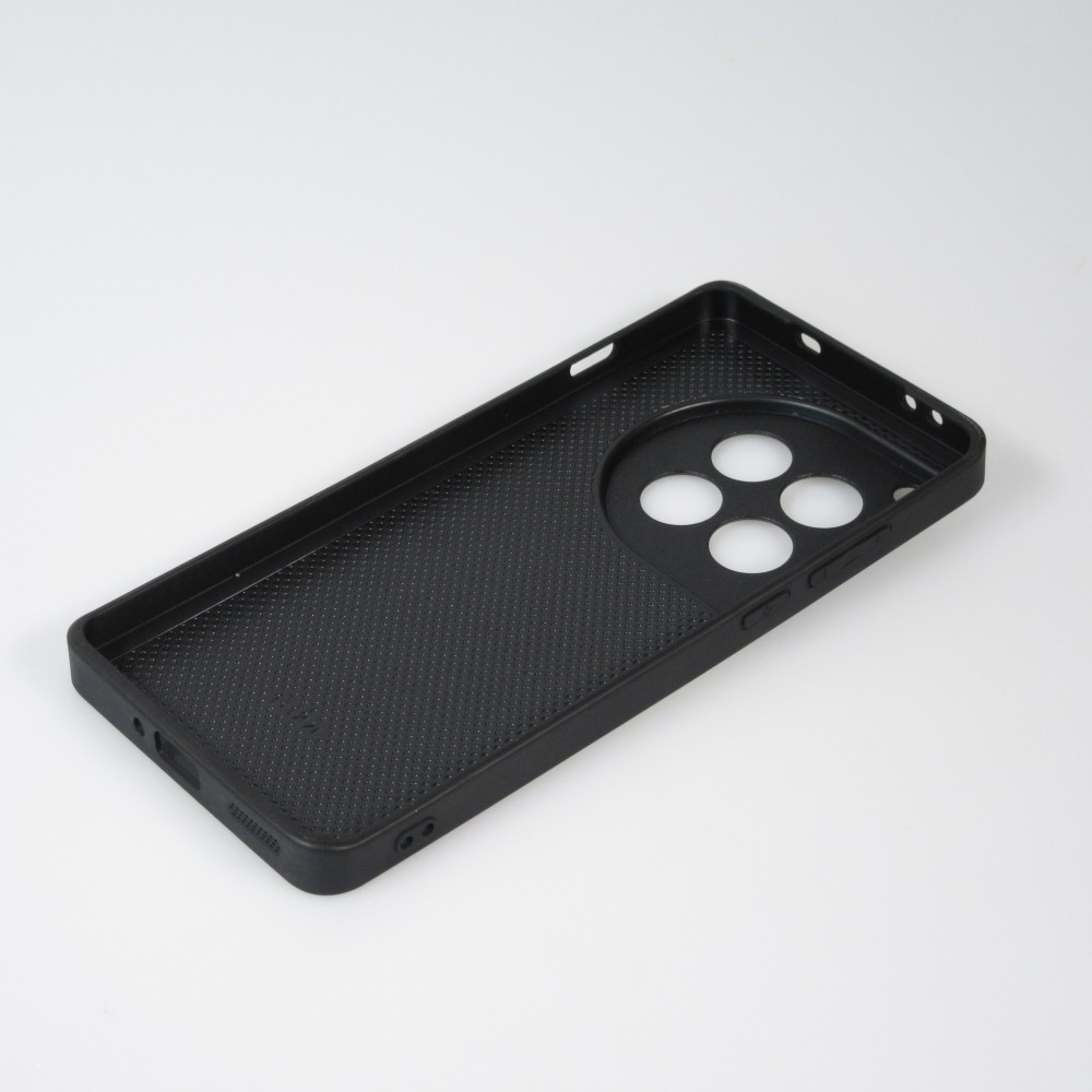 OnePlus 12 Case Hülle - Silikon schwarz Winter 22 Northern Lights