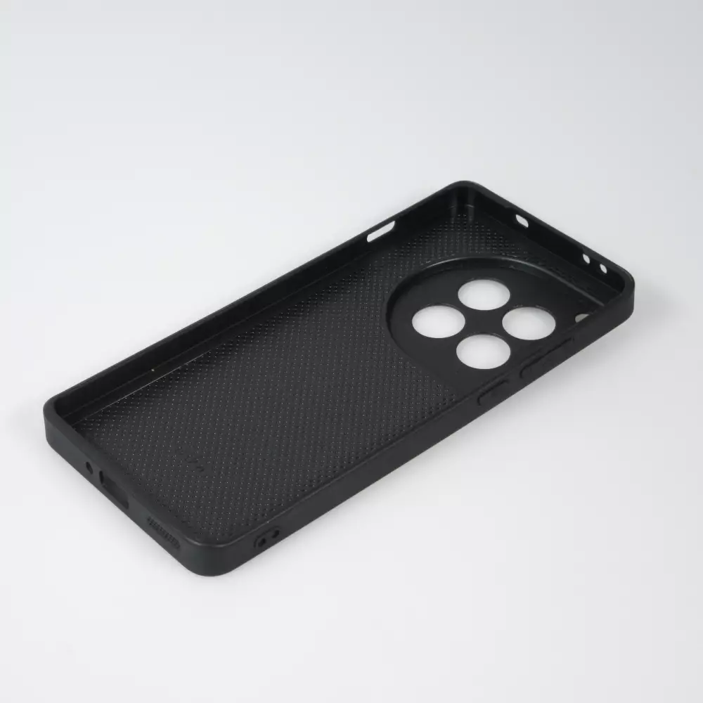 OnePlus 12 Case Hülle - Silikon schwarz Winter 22 ski lift
