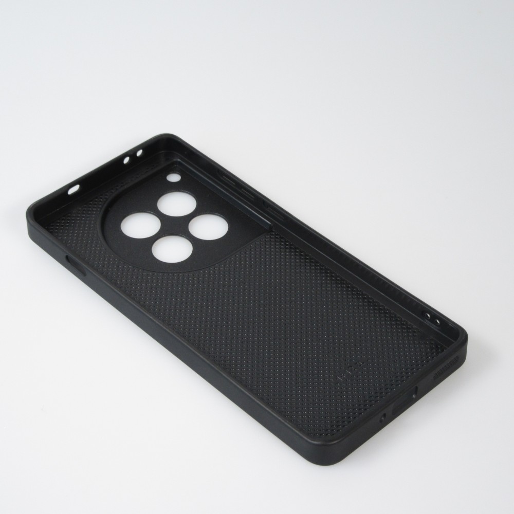 OnePlus 12 Case Hülle - Silikon schwarz Winter 22 Northern Lights