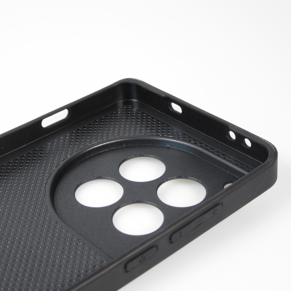 OnePlus 12 Case Hülle - Silikon schwarz Winter 22 Northern Lights
