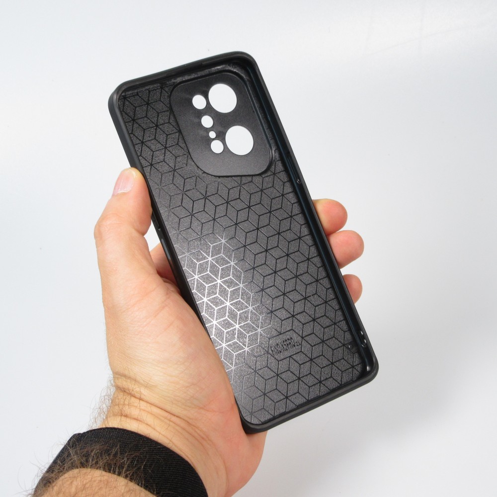 Coque OPPO Find X5 Pro - Silicone rigide noir Astrologie Capricorne