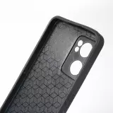OPPO Reno7 5G Case Hülle - Silikon schwarz Vase black