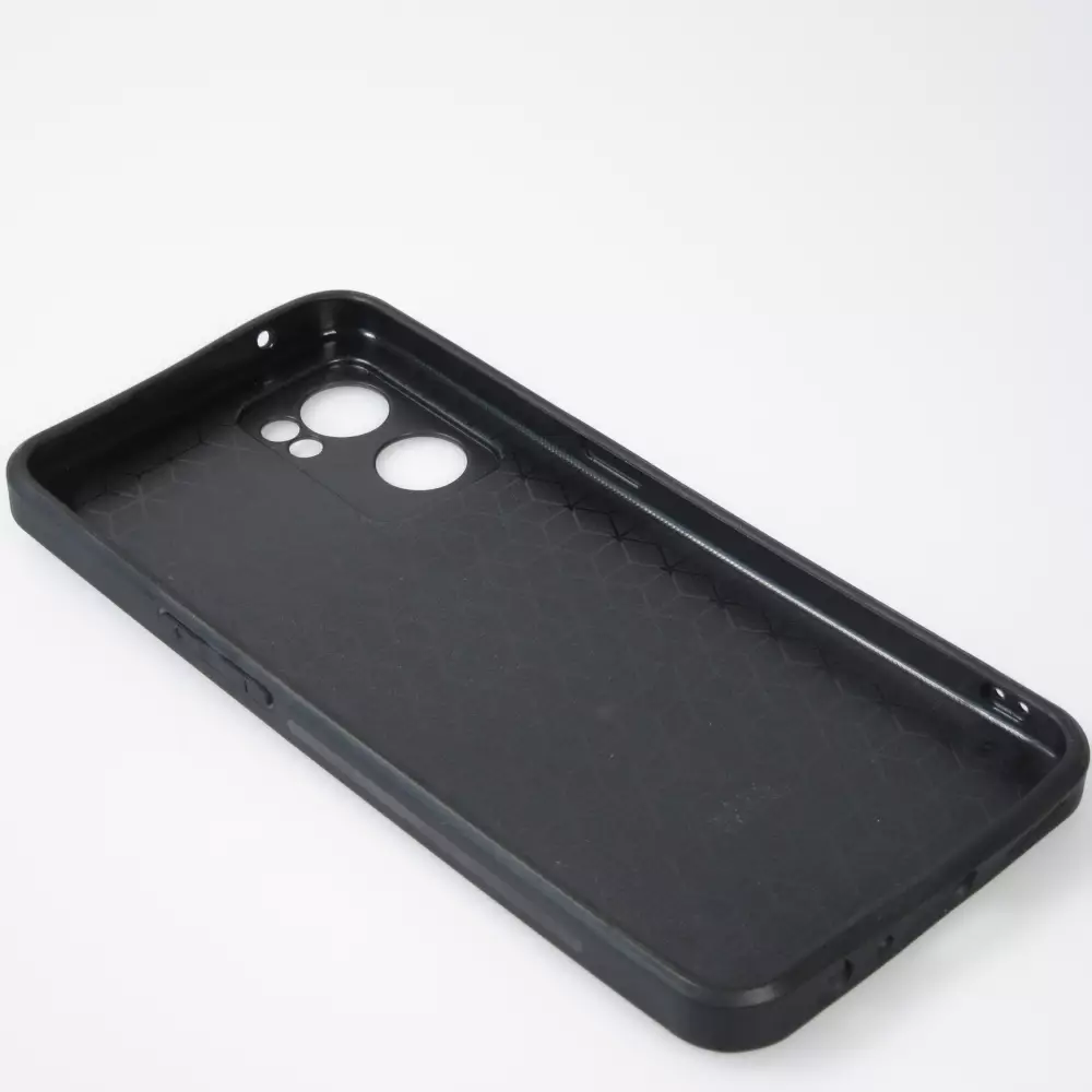 OPPO Reno7 5G Case Hülle - Silikon schwarz Vase black