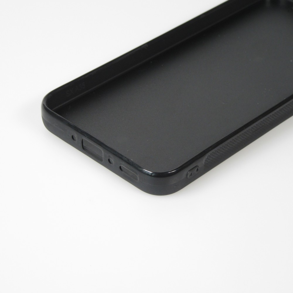 Samsung Galaxy A36 Case Hülle - Silikon schwarz Kanton VS schwarz