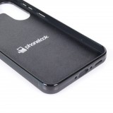 Samsung Galaxy A37 Case Hülle - Silikon schwarz Winter 22 ski lift