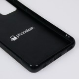 Samsung Galaxy A52 Case Hülle - Silikon schwarz Weltweit einzigartig erstellt dank Deiner Kreativität und künstlicher Intelligenz (KI)