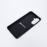 Samsung Galaxy A57 5G Case Hülle - Silikon schwarz Wave Sunset