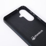 Samsung Galaxy A57 5G Case Hülle - Silikon schwarz Wave Sunset