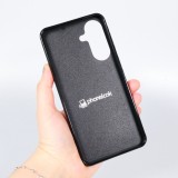 Samsung Galaxy A57 5G Case Hülle - Silikon schwarz Wave Sunset