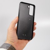 Samsung Galaxy S21 FE 5G Case Hülle - Silikon schwarz More amor porfavor