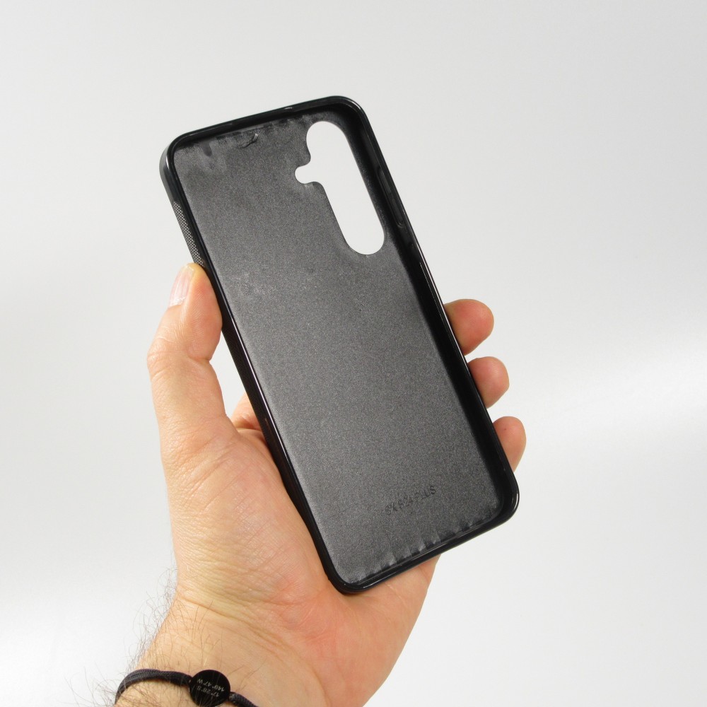 Samsung Galaxy S24+ Case Hülle - Silikon schwarz Astrologie Stier