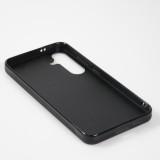 Samsung Galaxy S24+ Case Hülle - Silikon schwarz Valentin 2024 Rosaroter Teddybär