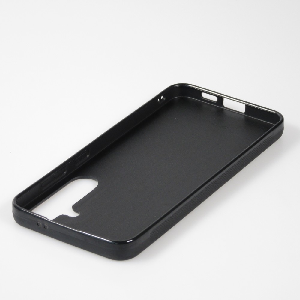 Samsung Galaxy S25 Case Hülle - Silikon schwarz Lips bullet