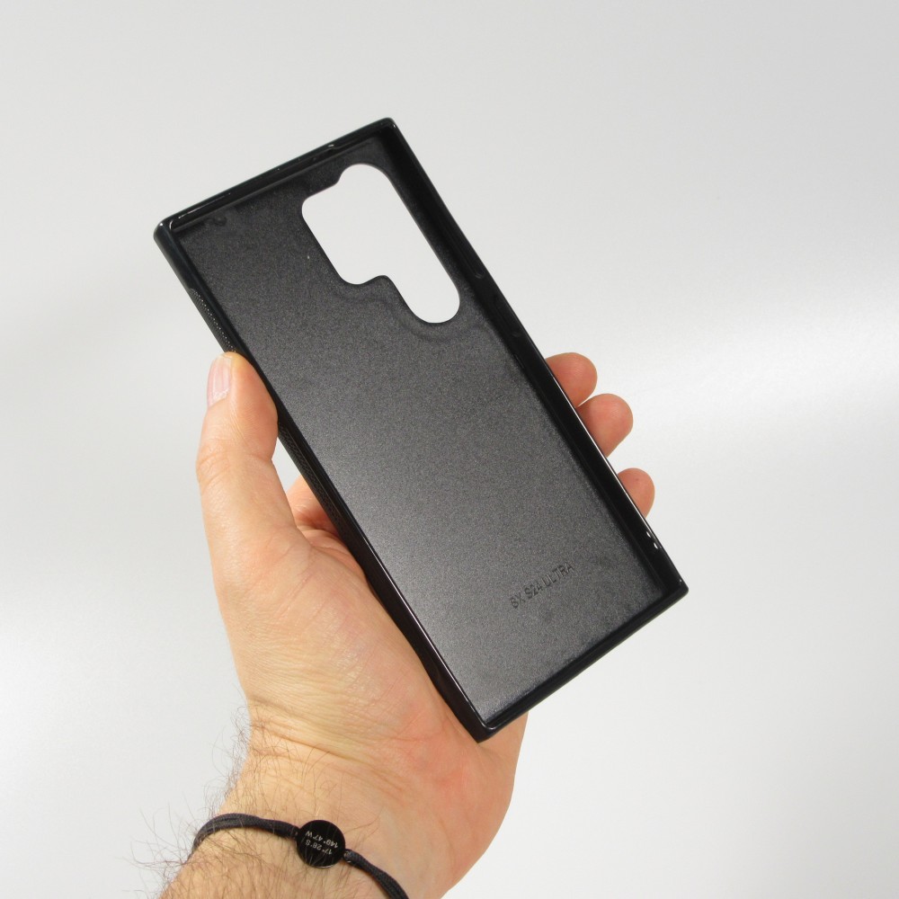 Samsung Galaxy S25 Ultra Case Hülle - Silikon schwarz Summer 2025 Pattern soleil