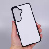 Coque Samsung Galaxy S26 - Silicone rigide noir Wave Sunset