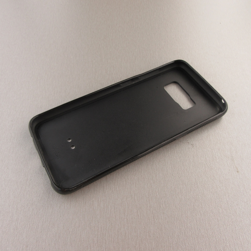 Samsung Galaxy S8 Case Hülle - Silikon schwarz Ostern 2025 Osterkorb