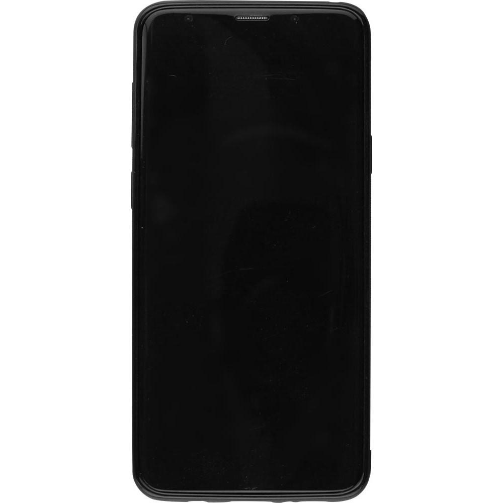 Samsung Galaxy S9+ Case Hülle - Silikon schwarz Astrologie Waage