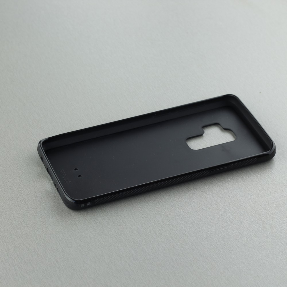 Samsung Galaxy S9+ Case Hülle - Silikon schwarz Astrologie Waage