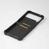 Coque Samsung Galaxy Z Flip3 5G - Silicone rigide noir Summer 2025 Cornet