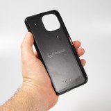 Xiaomi Mi 11 Lite 5G Case Hülle - Silikon schwarz Turtles lines on black