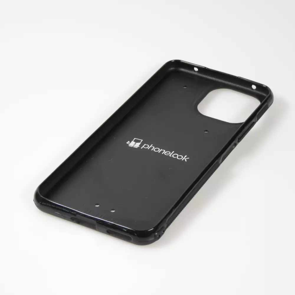 Xiaomi Mi 11 Lite 5G Case Hülle - Silikon schwarz Vintage Skiberg