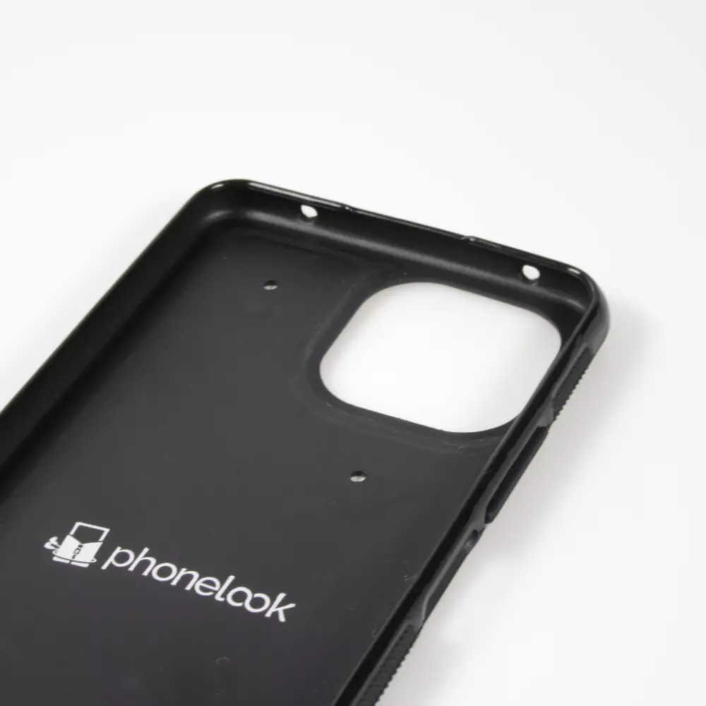 Xiaomi Mi 11 Lite 5G Case Hülle - Silikon schwarz Vintage Skiberg