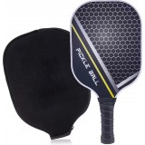 Pickleball Schl&auml;ger Set mit 4 B&auml;llen leicht robust perfekt f&uuml;r Anf&auml;nger bis Profis - Schwarz