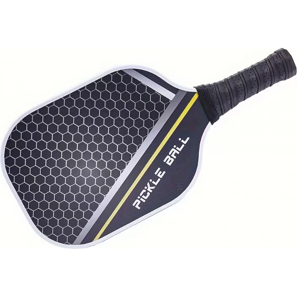Pickleball Schl&auml;ger Set mit 4 B&auml;llen leicht robust perfekt f&uuml;r Anf&auml;nger bis Profis - Schwarz