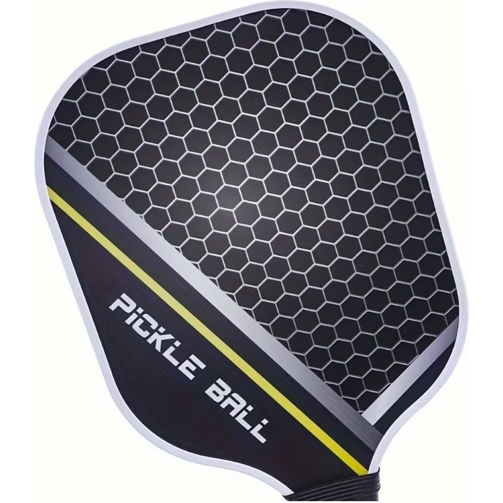 Pickleball Schl&auml;ger Set mit 4 B&auml;llen leicht robust perfekt f&uuml;r Anf&auml;nger bis Profis - Schwarz