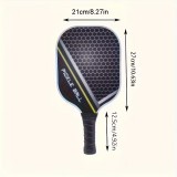 Pickleball Schl&auml;ger Set mit 4 B&auml;llen leicht robust perfekt f&uuml;r Anf&auml;nger bis Profis - Schwarz