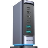 Joyroom JR-TCM02 65W GaN Ladegerät 4x USB-C / 2x USB-A - Grau