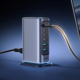 Joyroom JR-TCM02 65W GaN Ladegerät 4x USB-C / 2x USB-A - Grau