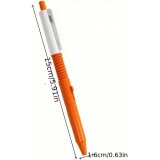 Lustiger Sprühstift für Büro oder Schule - Robuster ABS Scherzartikel, witziges Geschenk - Orange
