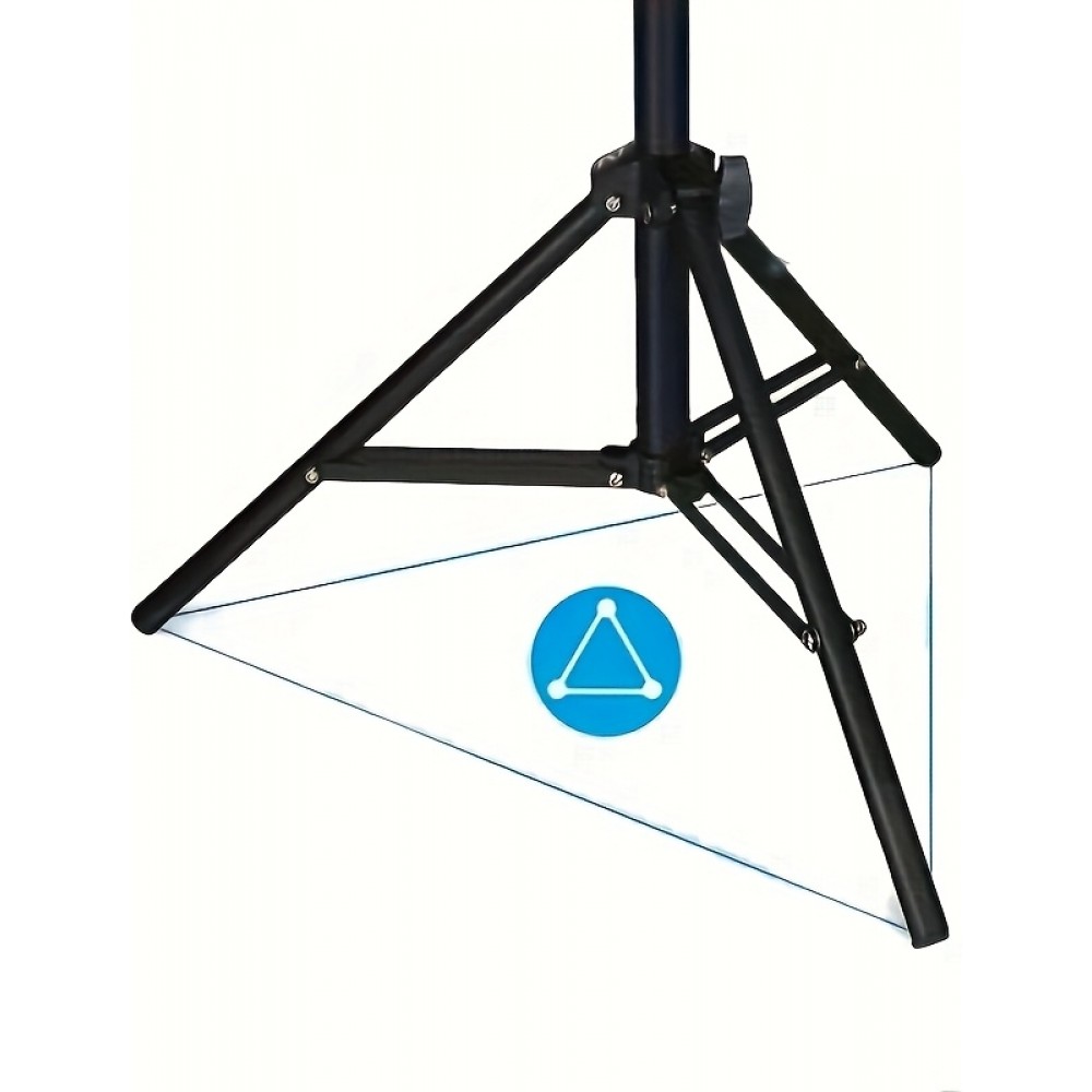 HY300 Pro Tragbarer Projektor Stativ mit h&ouml;henverstellbar bis 110cm - Schwarz