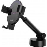 Baseus Teleskopischer Gravitäts-Autohalter für Windschutzscheibe (SUYL-JY01) - Schwarz