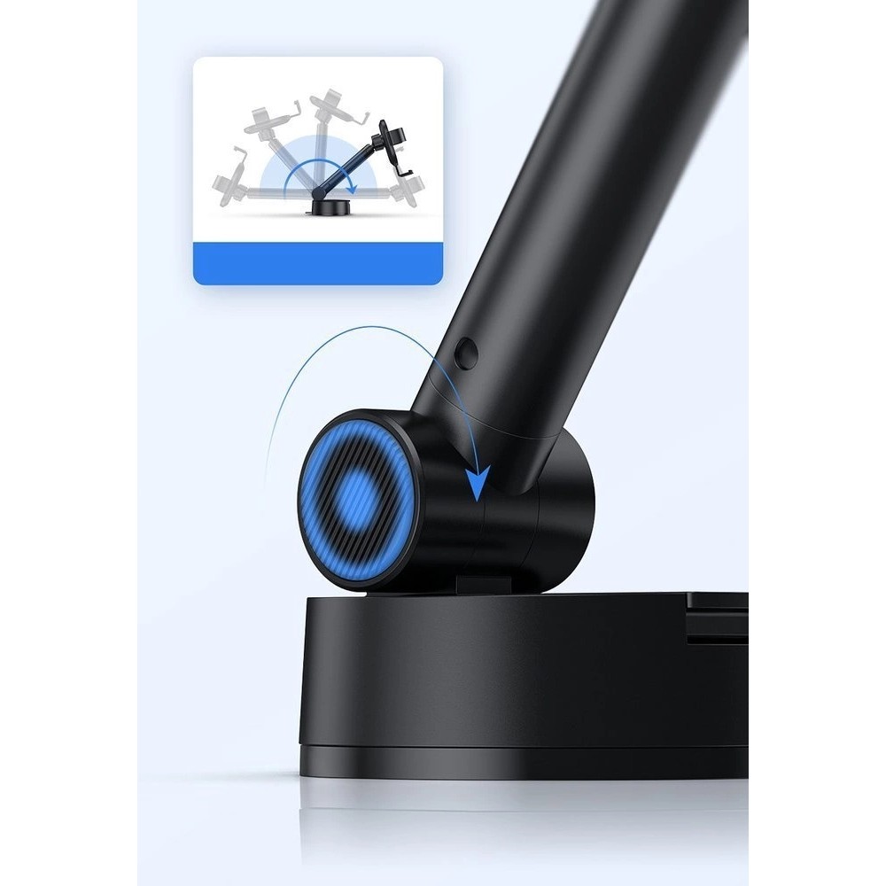 Baseus Teleskopischer Gravitäts-Autohalter für Windschutzscheibe (SUYL-JY01) - Schwarz