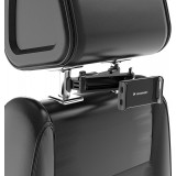 Wozinsky Auto Kopfst&uuml;tzenhalter verstellbar f&uuml;r Smartphone oder Tablet, universelle Anpassung, 360&deg; Drehung - Schwarz
