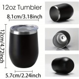 Yerba Mate Tasse Kit 250 ml mit Bombilla, Deckel, Strohhalm & Reinigungsbürste - Holz