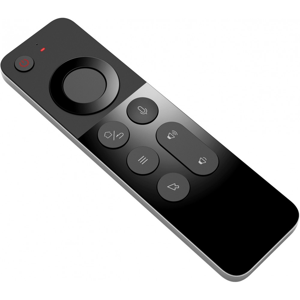 W3 Air Mouse Bluetooth 2.4G ultrad&uuml;nne Fernbedienung mit Gyroskop und Mini-Tastatur f&uuml;r Android TV Box/PC/Mac/Linux - Schwarz