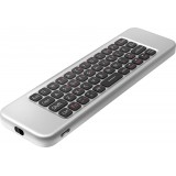 W3 Air Mouse Bluetooth 2.4G ultrad&uuml;nne Fernbedienung mit Gyroskop und Mini-Tastatur f&uuml;r Android TV Box/PC/Mac/Linux - Schwarz