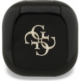 TWS Guess 4G Bluetooth Kopfh&ouml;rer mit Metall-Logo Schnellladung 16h Akkulaufzeit und Sprachassistent - Schwarz