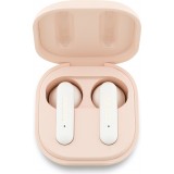 TWS Guess 4G Bluetooth Kopfh&ouml;rer mit Metall-Logo Schnellladung 16h Akkulaufzeit und Sprachassistent - Rosa