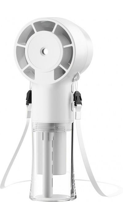 USB Wiederaufladbarer Tragbarer Sprühventilator Mini Hochgeschwindigkeits Handventilator