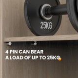 Vis &agrave; bois supports d'&eacute;tag&egrave;re 2 en 1 (lot de 30 pi&egrave;ces) - Argent