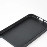 Google Pixel 9 / Pixel 9 Pro Case Hülle - Silikon schwarz Weisser Hintergrund, pinker Donut