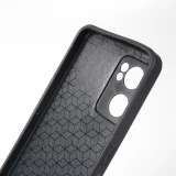 OPPO Reno7 5G Case Hülle - Silikon schwarz Valentine 2024 amor