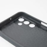 Samsung Galaxy A16 Case Hülle - Silikon schwarz Turtles lines on black