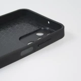 Samsung Galaxy A16 Case Hülle - Silikon schwarz Turtles lines on black